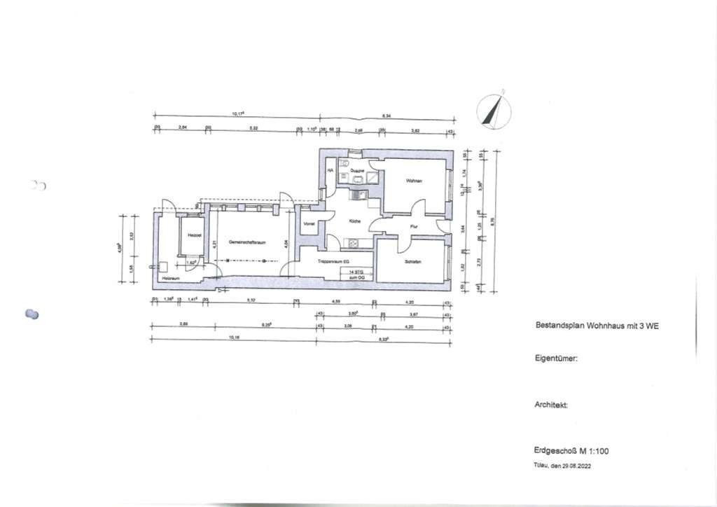 Immobilie in Brome - Keine Käuferprovision! Modernisiertes 3-Parteienhaus in zentraler Wohnlage - Bild 3