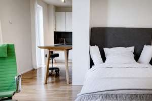 Exklusives Apartment in den Nymphenburger Höfen - 4. Stock mit Balkon – Die vollständige Adresse der Immobilie erhältst du vom Anbieter., 80335 St. Benno, München – Vorschaubild 1
