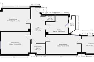 Sanierte 4 Zimmer Wohnung in zentraler Lage mit Balkon – Die vollständige Adresse der Immobilie erhältst du vom Anbieter., 90443 Steinbühl, Nürnberg – Vorschaubild 12