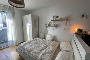 Helle 1-Zimmer-Wohnung mit Balkon für Studenten