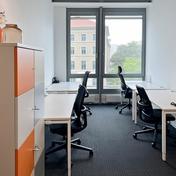 Coworking-Bereich in Regus City Plaza