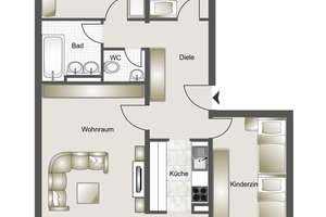 4,5 Zimmer Oststadtwohnung - Vermietet mit Terrasse und TG Platz – Die vollständige Adresse der Immobilie erhältst du vom Anbieter., 72764 Reutlingen-Mitte, Reutlingen – Vorschaubild 15