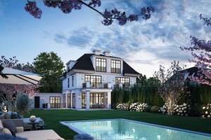 PARK HOMES - ELEGANTE NEUBAU-VILLENHÄLFTE IN IDYLLISCHER VILLENLAGE VON GRÜNWALD – Die vollständige Adresse der Immobilie erhältst du vom Anbieter., 82031 Grünwald – Vorschaubild 1