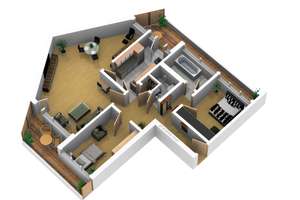 3-Zimmer Wohnung mit zwei Loggien und Tiefgaragenstellplatz in Köln-Westhoven – Die vollständige Adresse der Immobilie erhältst du vom Anbieter., 51149 Westhoven, Köln – Vorschaubild 17