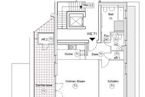 Exklusive 2-Zimmer-Penthousewohnung in Kaiserbrunnen - Wentzel Dr. !! – 44135 Kaiserbrunnen, Dortmund – Vorschaubild 14