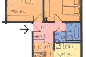 2-Zimmer Wohntraum mit neuem Bad – Heinrich-Plett-Straße 82, 34132 Oberzwehren, Kassel – Vorschaubild 2