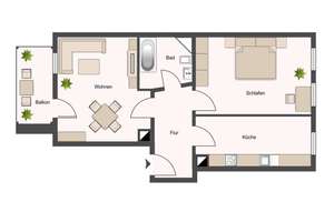 Wohnkomfort mit Balkon, Keller und Fernwärme – Die vollständige Adresse der Immobilie erhältst du vom Anbieter., 4347 Schönefeld-Ost, Leipzig – Vorschaubild 18