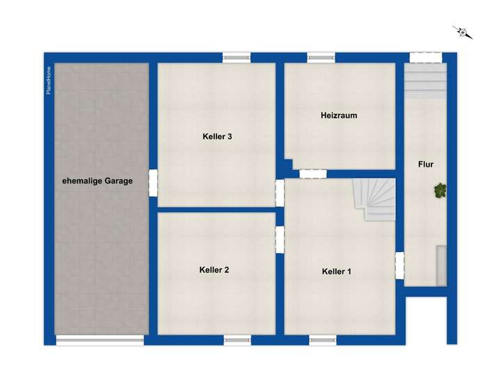 Grundriss Kellergeschoss