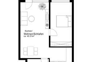 AIGNER - Ruhig gelegene 2-Zimmer-Wohnung mit großer Ostloggia in Ramersdorf – Die vollständige Adresse der Immobilie erhältst du vom Anbieter., 81735 Ramersdorf, München – Vorschaubild 6