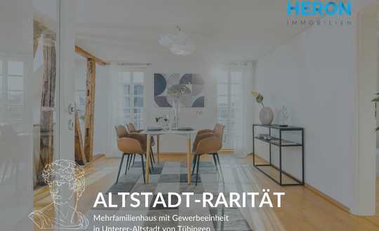 ALTSTADT-RARITÄT – Mehrfamilienhaus mit Gewerbeeinheit in Unterer-Altstadt von Tübingen