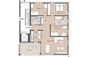 Familienwohnung im Neubau: Ruhig und doch stadtnah – Thaerstraße 3, 65193 Nordost, Wiesbaden – Vorschaubild 2