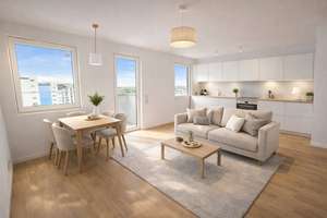 NEUBAU-Penthouse in effizienter Bauweise mit Wärmepumpe (A+) – Die vollständige Adresse der Immobilie erhältst du vom Anbieter., 81375 Neuhadern, München – Vorschaubild 1