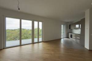 Moderne 3-Zimmer-Wohnung mit zwei Balkonen und  Tiefgarage direkt am Rhein – Eleonorenstraße 127, 55252 Mainz-Kastel, Wiesbaden – Vorschaubild 2