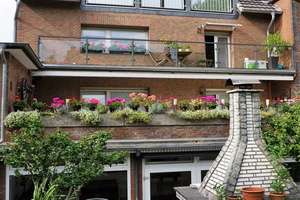 Klimatisierte Maisonette-Wohnung, voll möbliert, mit großer Dachterrasse, Gartennutzung & Stellplatz – 40547 Lörick, Düsseldorf – Vorschaubild 14