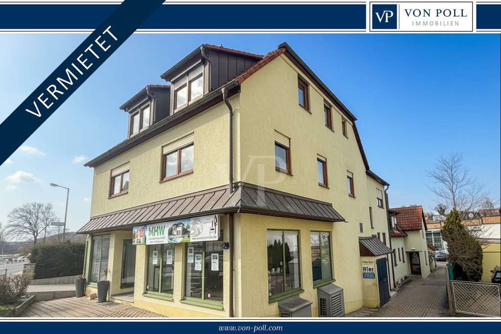 Immobilie in Langenzenn - VON POLL | Kapitalanlage: 3-Zimmer-Wohnung mit Balkon und Stellplatz - Bild 0