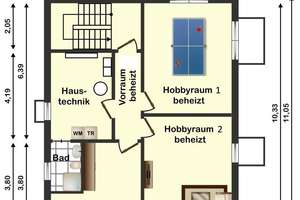 Haus mit gutem Standard und weiteren, beheizten 49 m² im Untergeschoss – Die vollständige Adresse der Immobilie erhältst du vom Anbieter., 72202 Nagold – Vorschaubild 24