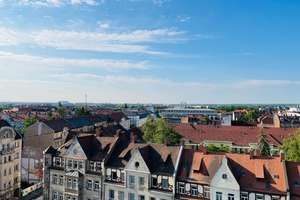 Über den Dächern von Fürth in Ihrer 2-Zimmer-Wohnung im 10.Obergeschoss