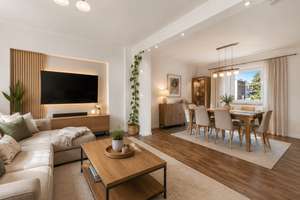 Wohnen auf zwei Ebenen – großzügige Maisonettewohnung mit Balkon und zwei Garagen in Bremen-Walle – Die vollständige Adresse der Immobilie erhältst du vom Anbieter., 28219 Walle (Ortsteil), Bremen – Vorschaubild 2