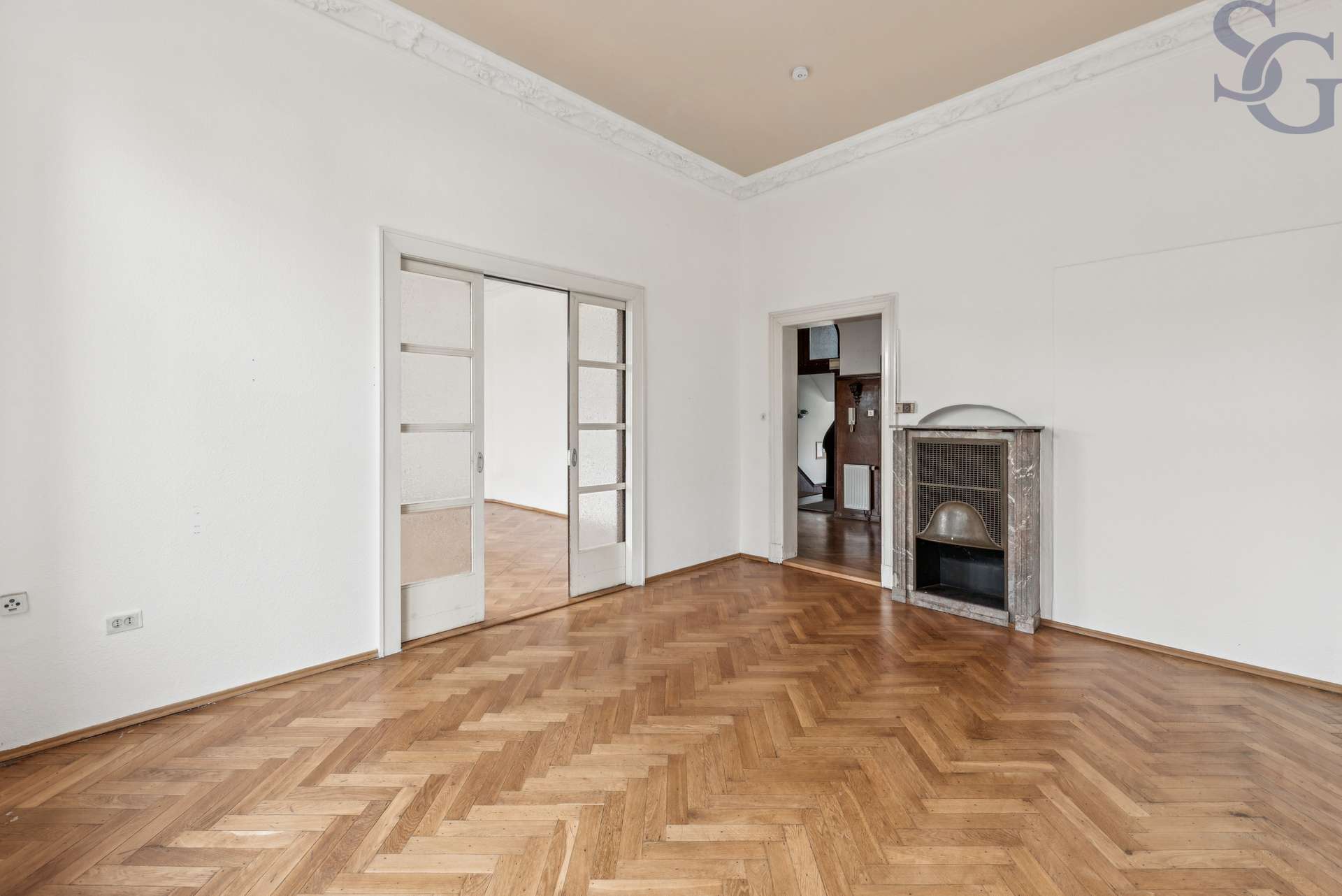 Immobilie in Leisnig - Herrschaftliche Fabrikantenvilla im Herzen der Stadt mit Parkett & Stuck - Bild 11