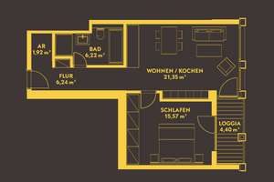 Exklusive 2-Zimmer-Wohnung mit Balkon und EBK in Berlin – Die vollständige Adresse der Immobilie erhältst du vom Anbieter., 10179 Mitte (Ortsteil), Berlin – Vorschaubild 3