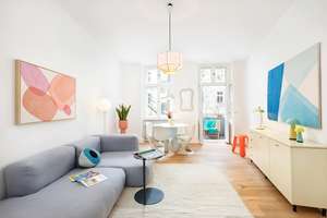 Zw. Ostkreuz & Simon-Dach-Kiez: Vollständig renovierte 2-Zimmerwohnung, S-W-Balkon, neue Gas-Therme  – Boxhagener Straße 51, 10245 Friedrichshain, Berlin – Vorschaubild 1