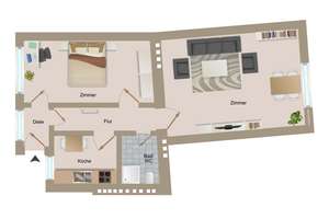Bezugsfreie 2-Zimmer-Wohnung nahe Spree & Turmstraße – Die vollständige Adresse der Immobilie erhältst du vom Anbieter., 10555 Moabit, Berlin – Vorschaubild 12