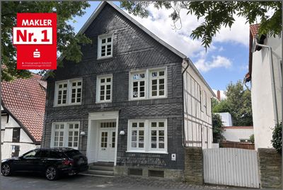 Nr. 1  - innerhalb der Wälle in einem freistehenden Fachwerkhaus entspannt Arbeiten und Wohnen