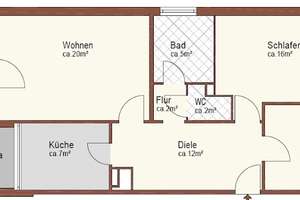 3-Zimmer-Wohnung in Nürnberg Langwasser – Imbuschstraße 6, 90473 Langwasser Südost, Nürnberg – Vorschaubild 14