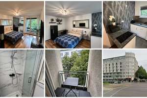 PROVISIONSFREI | Voll möbliertes Apartment (26,83 m²) mit Balkon & Aufzug – Prenzlauer Berg (10407) – Paul-Heyse-Straße 1, 10407 Prenzlauer Berg, Berlin – Vorschaubild 2