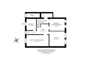 Stilechtes Altbau-Stadthaus mit vielen Nutzungsmöglichkeiten in zentraler Lage! – Die vollständige Adresse der Immobilie erhältst du vom Anbieter., 20251 Eppendorf, Hamburg – Vorschaubild 16