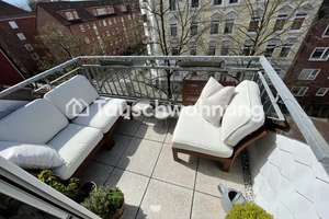 Tauschwohnung: Maisonette mit Balkon in den Baumkronen – Schellingstraße 81, 22089 Eilbek, Hamburg – Vorschaubild 4
