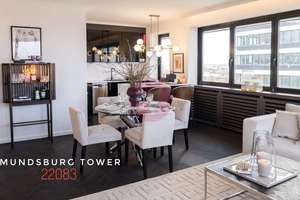 2 Zi.-Appartment mit Weitblick über Hamburg – Die vollständige Adresse der Immobilie erhältst du vom Anbieter., 22083 Barmbek-Süd, Hamburg – Vorschaubild 5