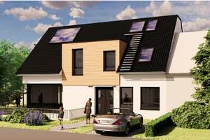 Effizienzklasse A+, KfW 40 mit PV-Anlage , Keller, Fußbodenheizung, Wärmepumpe und Grundstück – 40468 Stockum, Düsseldorf – Vorschaubild 2