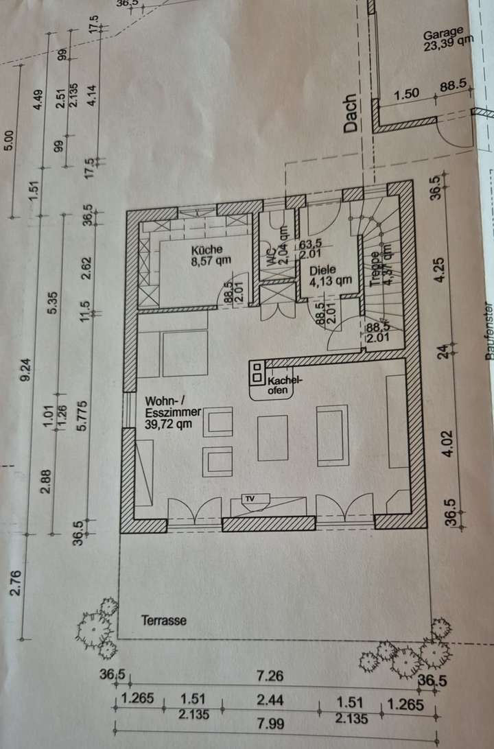 Grundriss Erdgeschoss