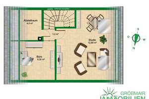 Charmantes Architekten-Reiheneckhaus mit großem Garten
keine Käuferprovision – Die vollständige Adresse der Immobilie erhältst du vom Anbieter., 82538 Geretsried – Vorschaubild 14