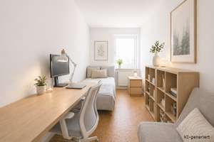 Durch Erbpacht bezahlbar:Große 3,5-4,5-Zimmer-Wohnung+moderne Einbauküche+hochwertige Korkböden – 80992 Alt-Moosach, München – Vorschaubild 14