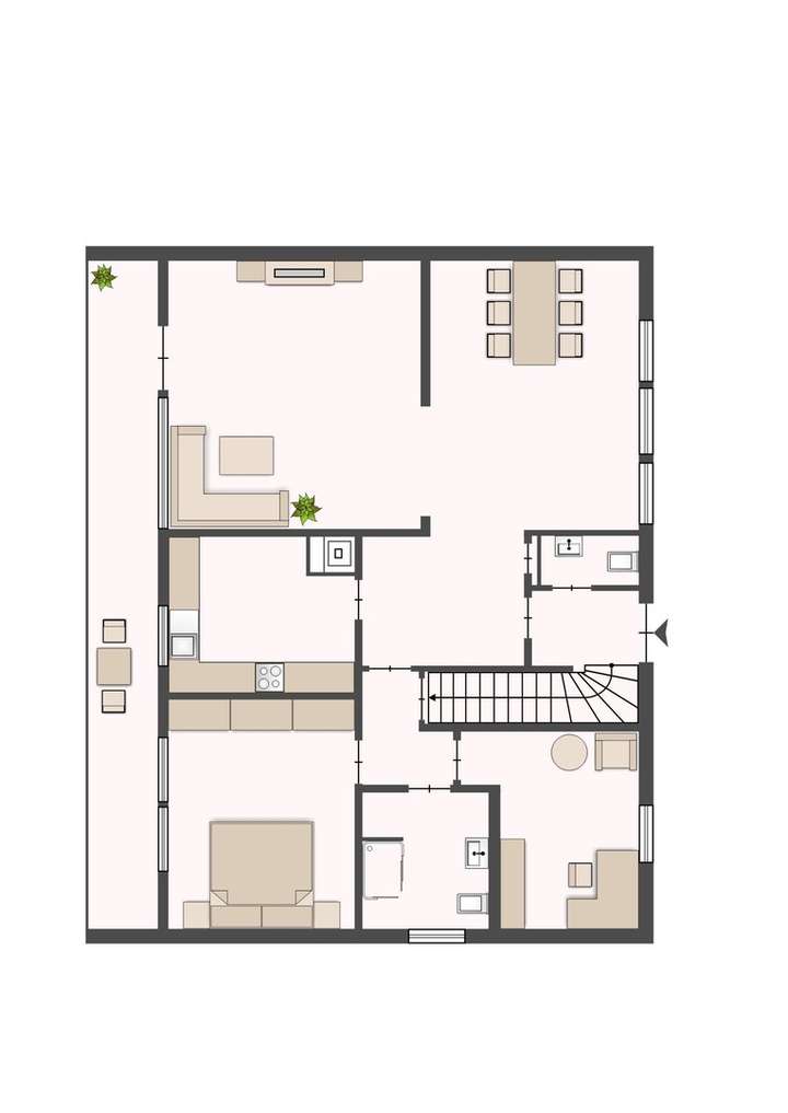 Grundriss Erdgeschoss