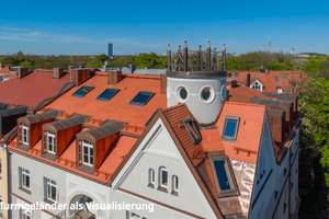 Nymphenburg: Jugendstil DG-Ausbau mit Dachterrasse – Die vollständige Adresse der Immobilie erhältst du vom Anbieter., 80639 Neuhausen, München – Vorschaubild 7
