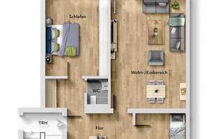 Charmante 3,5 Zimmer Wohnung mit Balkon und Garage «Bezugsfrei» – Die vollständige Adresse der Immobilie erhältst du vom Anbieter., 51145 Eil, Köln – Vorschaubild 13