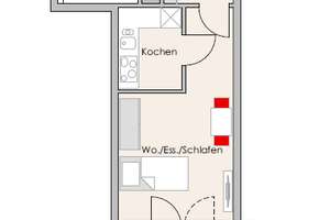 Moderne 1-Zimmer-Wohnung in naturnaher Lage in München-Lochhausen! Nur mit München Modell Miete!