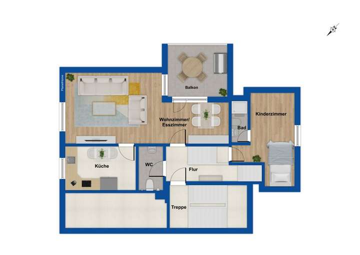 Grundriss Dachgeschoss