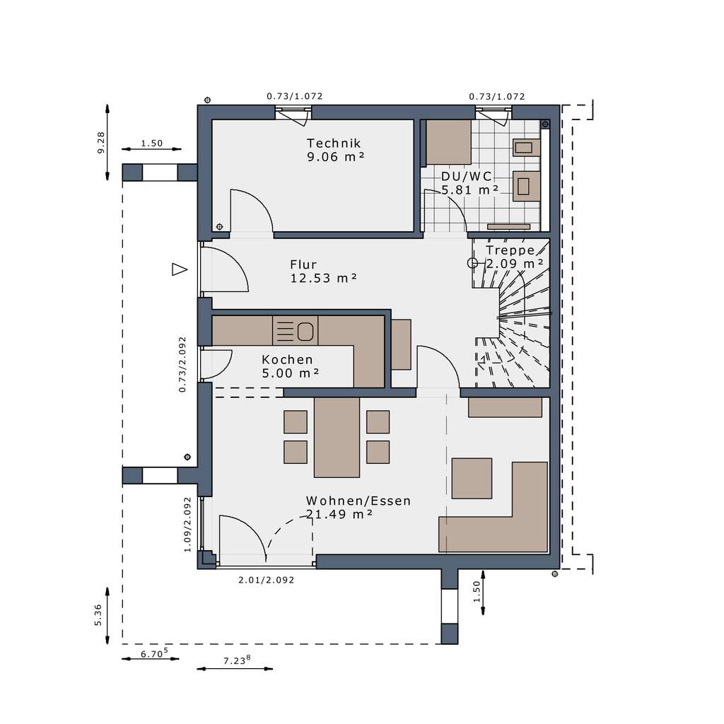 Immobilie in Markt Indersdorf - Innovative Bautechnik - Zukunftssicher wohnen - Bild 2