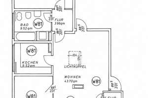 Über den Dächern Offenbachs: Großzügige 3-Zimmer-Wohnung mit zwei Balkonen - provisionsfrei – 63065 Hochschule für Gestaltung, Offenbach am Main – Vorschaubild 12