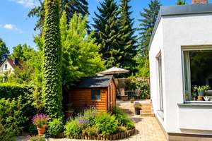 Charaktervolles Architekten-Reihenendhaus mit großem Garten, 2 Garagen und Freizeit-/Weinkeller – Die vollständige Adresse der Immobilie erhältst du vom Anbieter., 12277 Marienfelde, Berlin – Vorschaubild 10