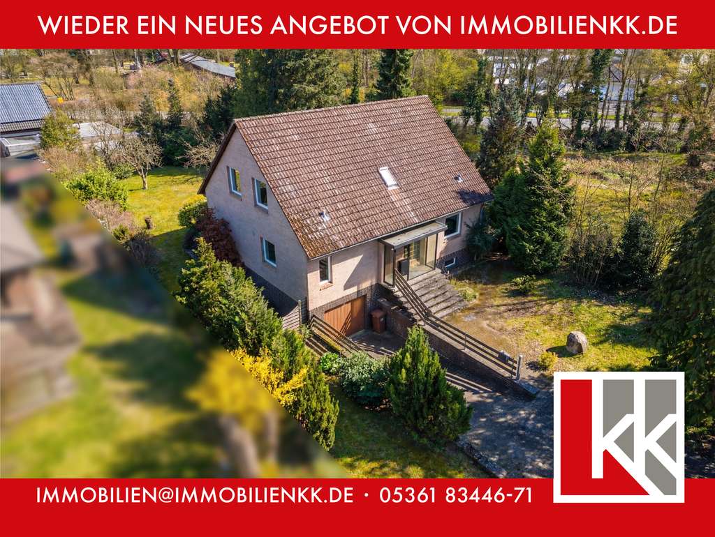 Immobilie in Tiddische - 2.315 m² Grundstück in Tiddische – Einfamilienhaus mit Schwimmteich und Entwicklungspotenzial - Bild 0