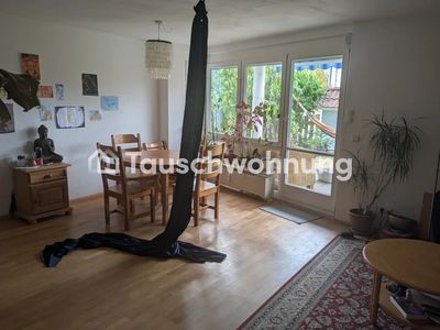Tauschwohnung: Erdgeschosswohnung mit Terasse und Garten
