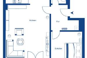 Attraktive 2-Raum-Dachgeschosswohnung mit großzügigem Schnitt in gefragter Lage, Vermietet – Die vollständige Adresse der Immobilie erhältst du vom Anbieter., 1277 Striesen-Ost, Dresden – Vorschaubild 6