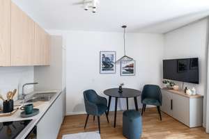 Stilvolles ausgestattetes 1-Zimmer-City-Apartment mit Balkon und moderner EBK – Die vollständige Adresse der Immobilie erhältst du vom Anbieter., 81671 Echarding, München – Vorschaubild 14