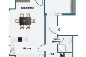 Charmante Drei-Zimmer-Wohnung in ruhiger Lage mit Garage – 60389 Seckbach, Frankfurt am Main – Vorschaubild 16