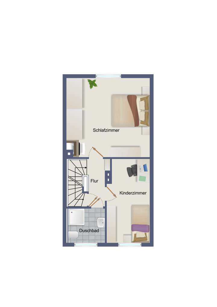 Grundriss Obergeschoss